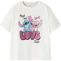Name It Kids Shirt 'NKFDYMIR STITCH' lichtblauw / sering / pink / wit