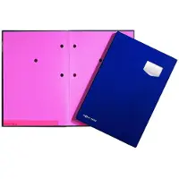 Pagna Unterschriftsmappe DE LUXE kunsstof 10 Fächer blauw