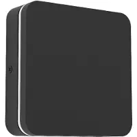 Eglo Wandlamp buiten Pedersano, zwart, Aluminium, Modern, Wandlamp buiten
