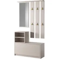 Selsey Halmeubel Martin | mdf beige 85x160x24 cm halmeubels | NADUVI