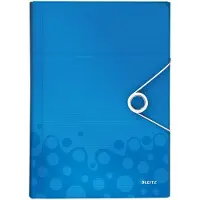 Leitz Sorteermap WOW 6 tabbladen PP blauw - 5 stuks