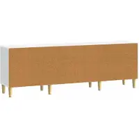 vidaXL TV Kast Wit 150 x 31 x 50 cm Bewerkt hout
