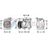 Ava Cooling HYK138 Aircopomp