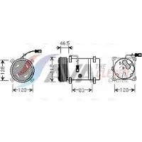 Ava Cooling CNAK158 Aircopomp
