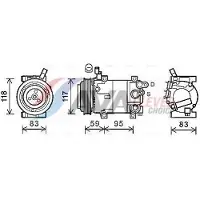 Ava Cooling HYK323 Aircopomp