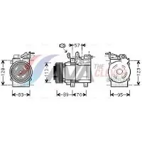 Ava Cooling KAK137 Aircopomp