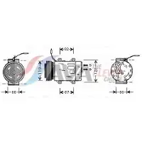 Ava Cooling RTAK283 Aircopomp