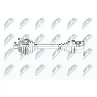 NTY NPW-WW-036 Aandrijfas