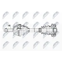 NTY NPW-WW-264 Aandrijfas