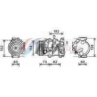 Ava Cooling TOAK639 Aircopomp