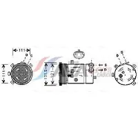 Ava Cooling DWAK038 Aircopomp