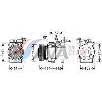 Ava Cooling HYK123 Aircopomp