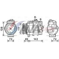 Ava Cooling MSK644 Aircopomp
