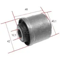 CORTECO 21652522 Draagarmrubber