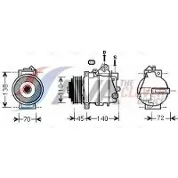Ava Cooling MSAK568 Aircopomp