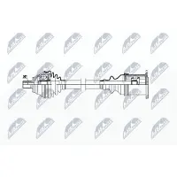 NTY NPW-WW-039 Aandrijfas