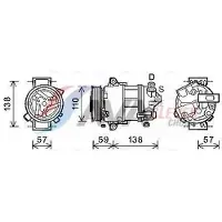 Ava Cooling ALAK133 Aircopomp
