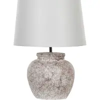 Beliani MAREB - Tafellamp - Beige - Keramiek
