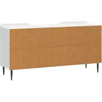 vidaXL TV Kast Wit 102 x 34,5 x 52 cm Bewerkt hout