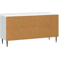 vidaXL TV Kast Wit 99 x 34,5 x 52 cm Bewerkt hout