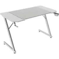 Mars Gaming MGD-X120W, Rechthoekig, Direct model, Gemaakt van spaanplaat, Staal, Geschikt voor gaming, Koolstofvezel