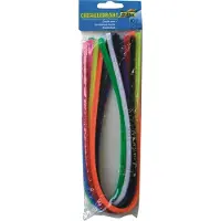 Folia - Chenille draad Folia assorti | Doos a 10 blister x 10 stuk | 10 stuks