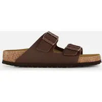 Birkenstock Arizona Slippers bruin Imitatieleer Maat 46