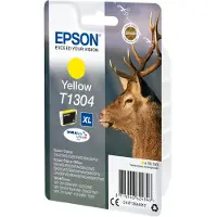 Epson Inktcartridge T130 (C13T130440) Geel Hoge capaciteit