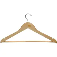 MAUL Kledinghanger 9453370 (b x h) 45 cm x 22 cm Hout Hout 8 stuk(s)