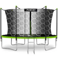 Neo-Sport Serie - Tuin Trampoline - 435cm - Inclusief Veiligheidsnet en Ladder