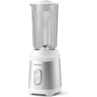 Philips 3000-serie mini-blender, HR2510/90 – 0,6 l, 350 W, ijsvermalen, compact ontwerp, ProBlend-technologie – wit/zilver