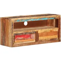 vidaXL Tv-meubel 88x30x40 cm massief gerecycled hout