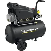 Michelin MX POP AIR 24-2 | Oliegesmeerde compressor | 8 bar | 2.0 pk / 1.5 kW | 195 l/min | 24 l