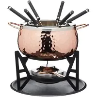TIM. TIM Fondueset - Fondue - Fondueset elektrisch - Roze - ‎32cm x 32cm x 22cm
