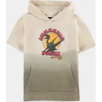 Jurassic Park Kinder hoodie/trui -Kids 146/152- Dip-Dye Isla Nublar '93 Creme/Groen