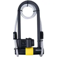 Oxford Magnum Duo 340mm U-Lock + Kabel Maat