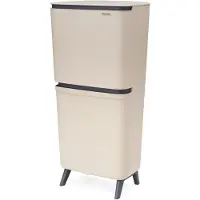 Brabantia SortUp Recycle Hi afvalemmer 25+10+10L Beige