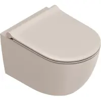 Catalano Sfera Wandcloset 50cm Up-Fix - Mat Seta (binnenzijde Glans) - Keramiek - Toiletten, Hangtoiletten - 8056214878609