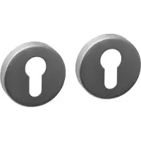 Intersteel cilinderplaatjes Basic verdekt ø53x10mm rvs