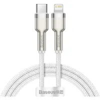 Baseus Cafule Series USB-C naar Apple Lightning Kabel PD 20W 1m Wit