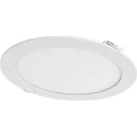 Mundotec 2 inbouwspots, 23W | Beschermingsgraad IP20 | Kleurtemperatuur instelbaar van 3000-6400K | Rond, diameter 28 cm, inbouwgrootte plafond: 28 cm