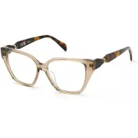 Blumarine Bril - - VBM247 - Acetaat - Transparant bruin glanzend - 53/14/140