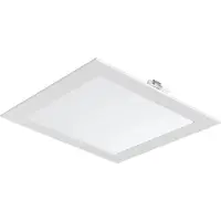 Mundotec Inbouwspot, 18W | Beschermingsklasse IP20 | Kleurtemperatuur instelbaar van 3000K tot 6400K | Rechthoekig, 20cm, inbouwmaat plafond: 18,5cm