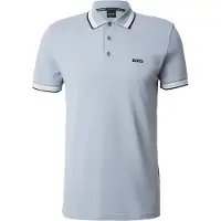 BOSS Shirt 'Paddy' kobaltblauw / zwart / wit