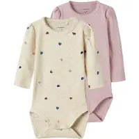 Name it Biologisch Katoen Romper 68 EU Meisjes