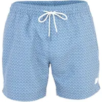 BOSS Zwemshorts 'Vibe' hemelsblauw / lichtblauw / wit