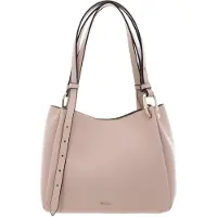Furla Leren schoudertas Nuvola Tote Cotone G oud roze