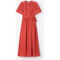 Sissy-Boy Lichtrode maxi wikkeljurk | Maat: M