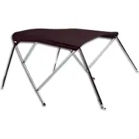 OceanSouth Biminitop DELUXE 3 boog breedte 150-170cm ZWART