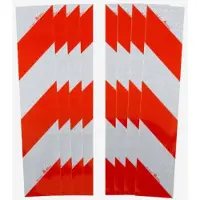 Avery Dennison Containermarkeringset Klasse 2 compleet | 4x links, 4x rechts / 141mm / 705mm